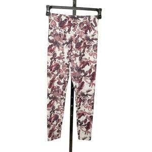 BALANCE Collection Work Out active leggings pants sz M Plum White